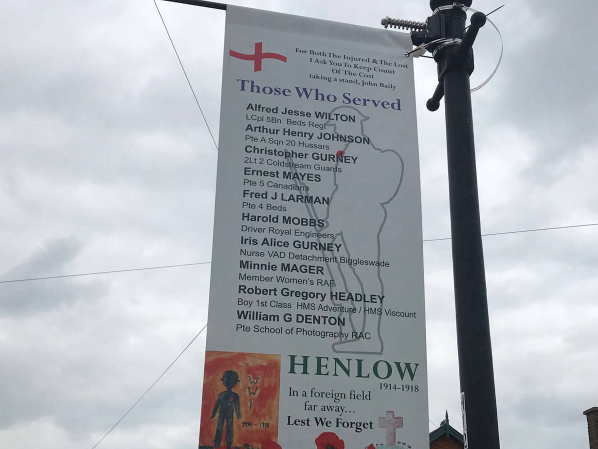 projecting flag signage