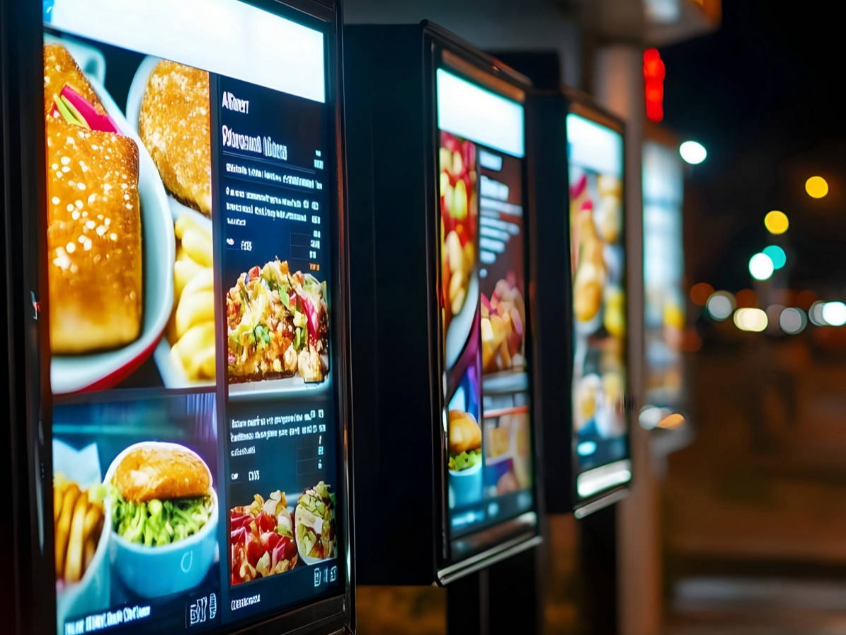 exterior digital menu