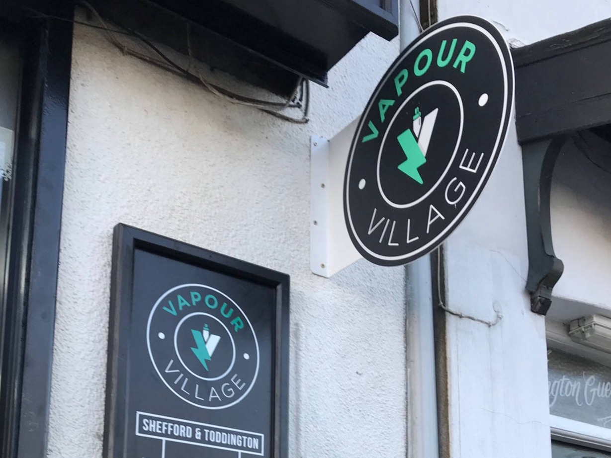 exterior projecting signage