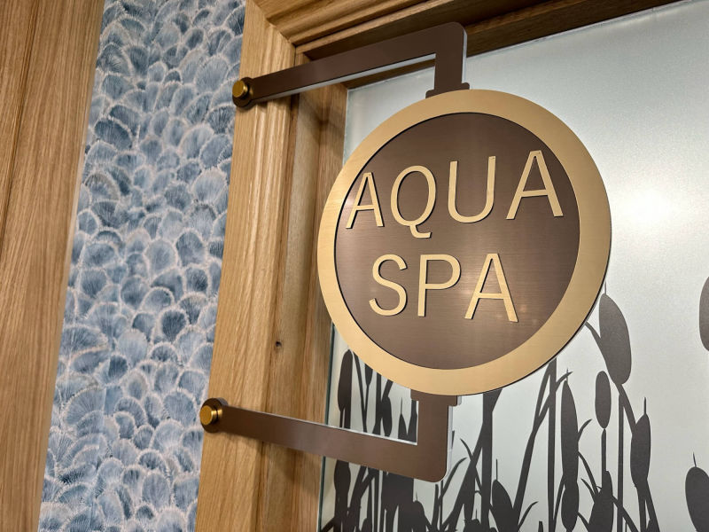 interior projecting sign carehome