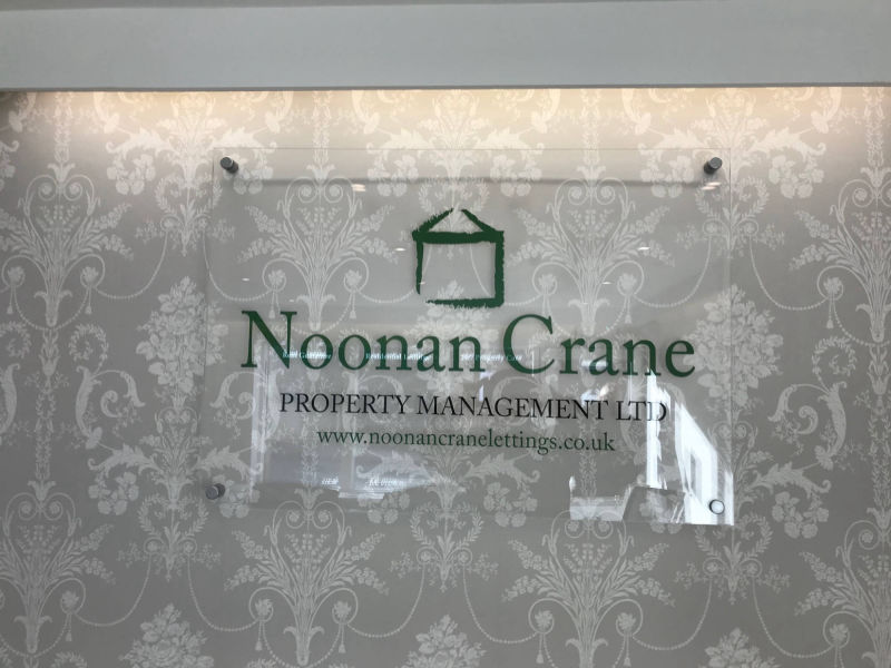 interior wall sign