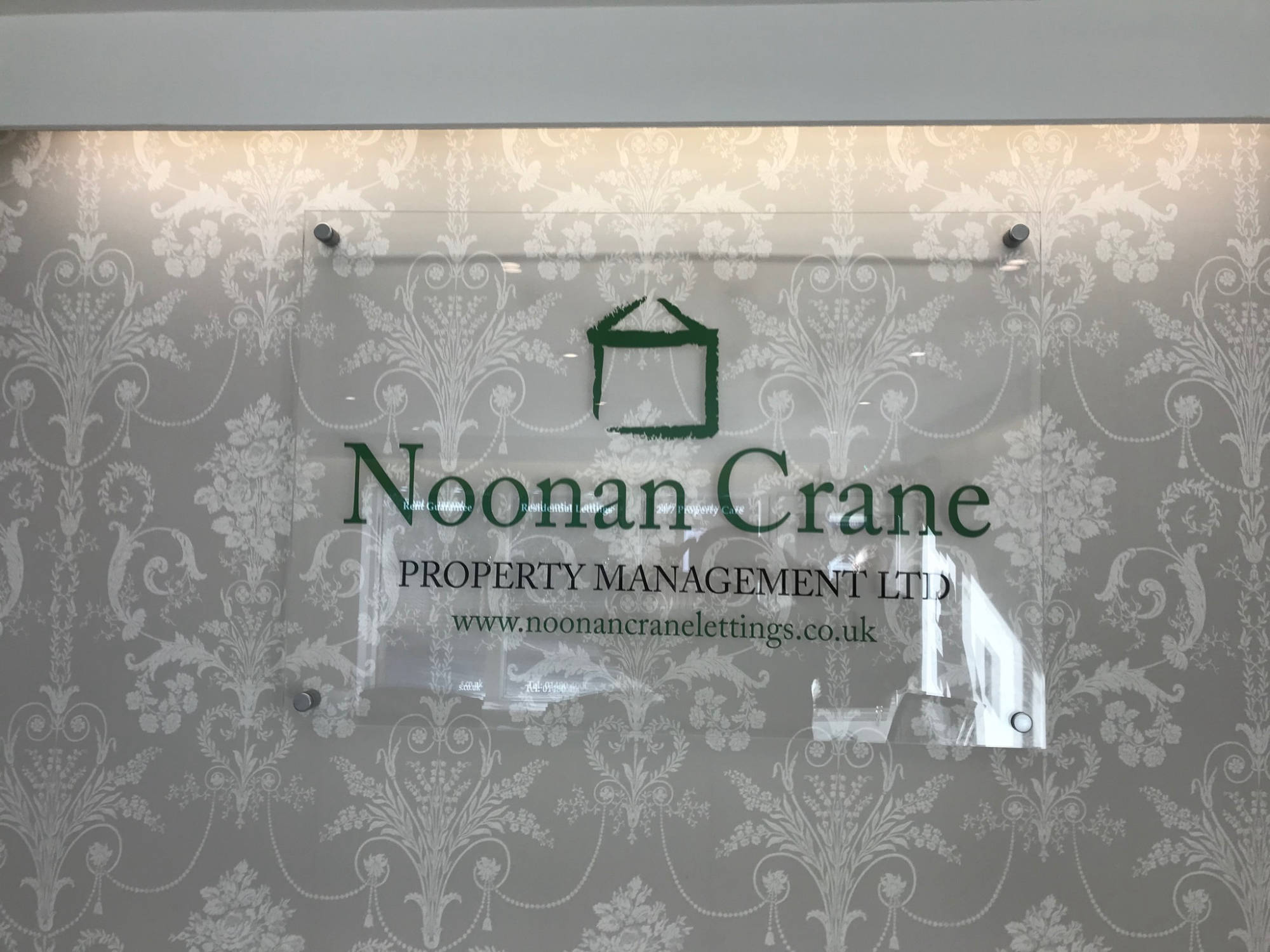 interior wall sign