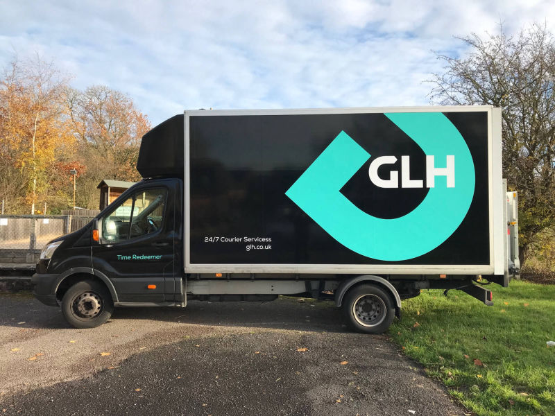 low loader full vehicle wrap 