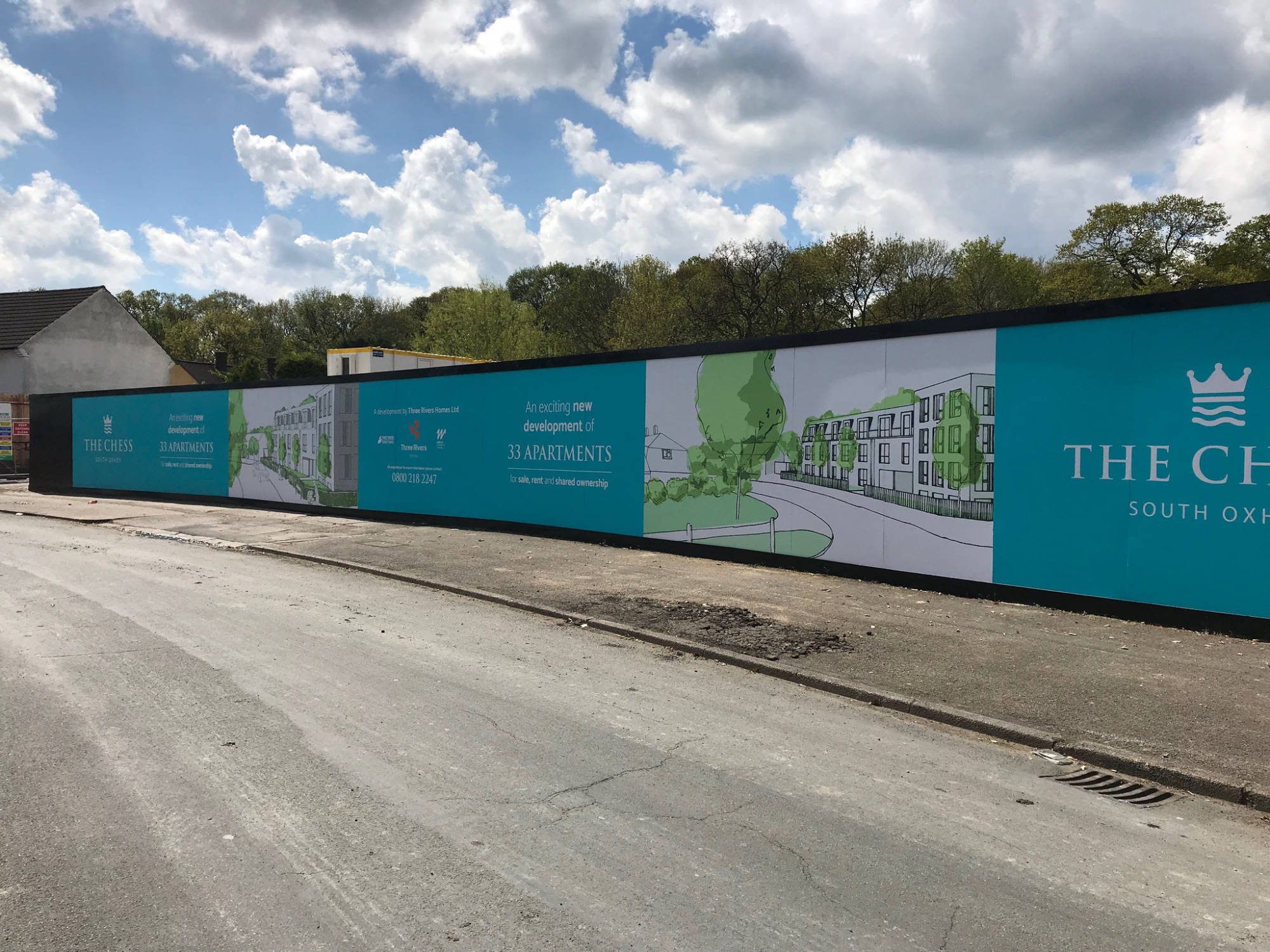 hoarding signage