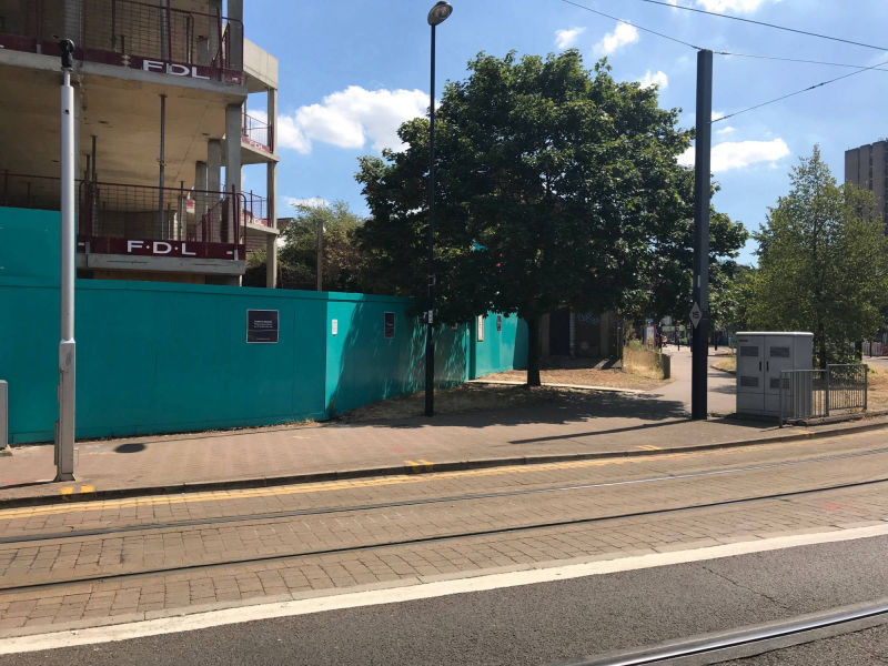 hoarding signage