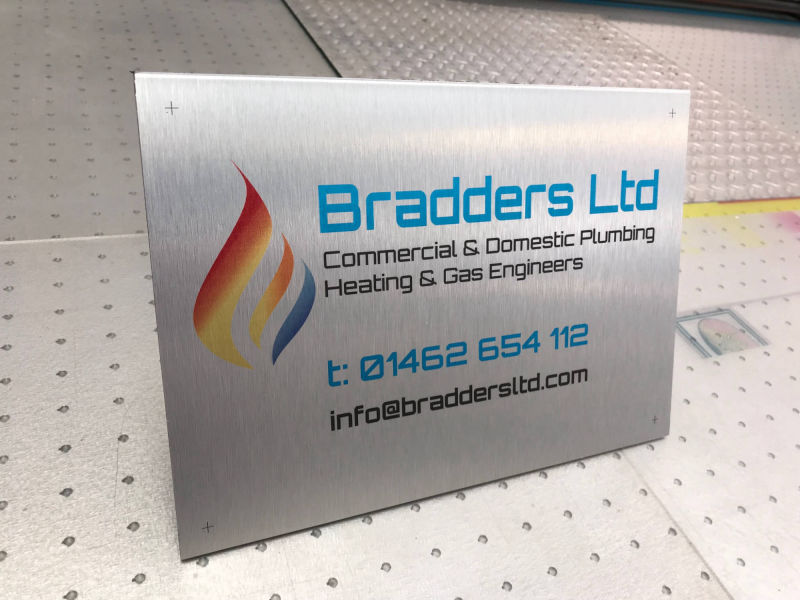 aluminium signage 