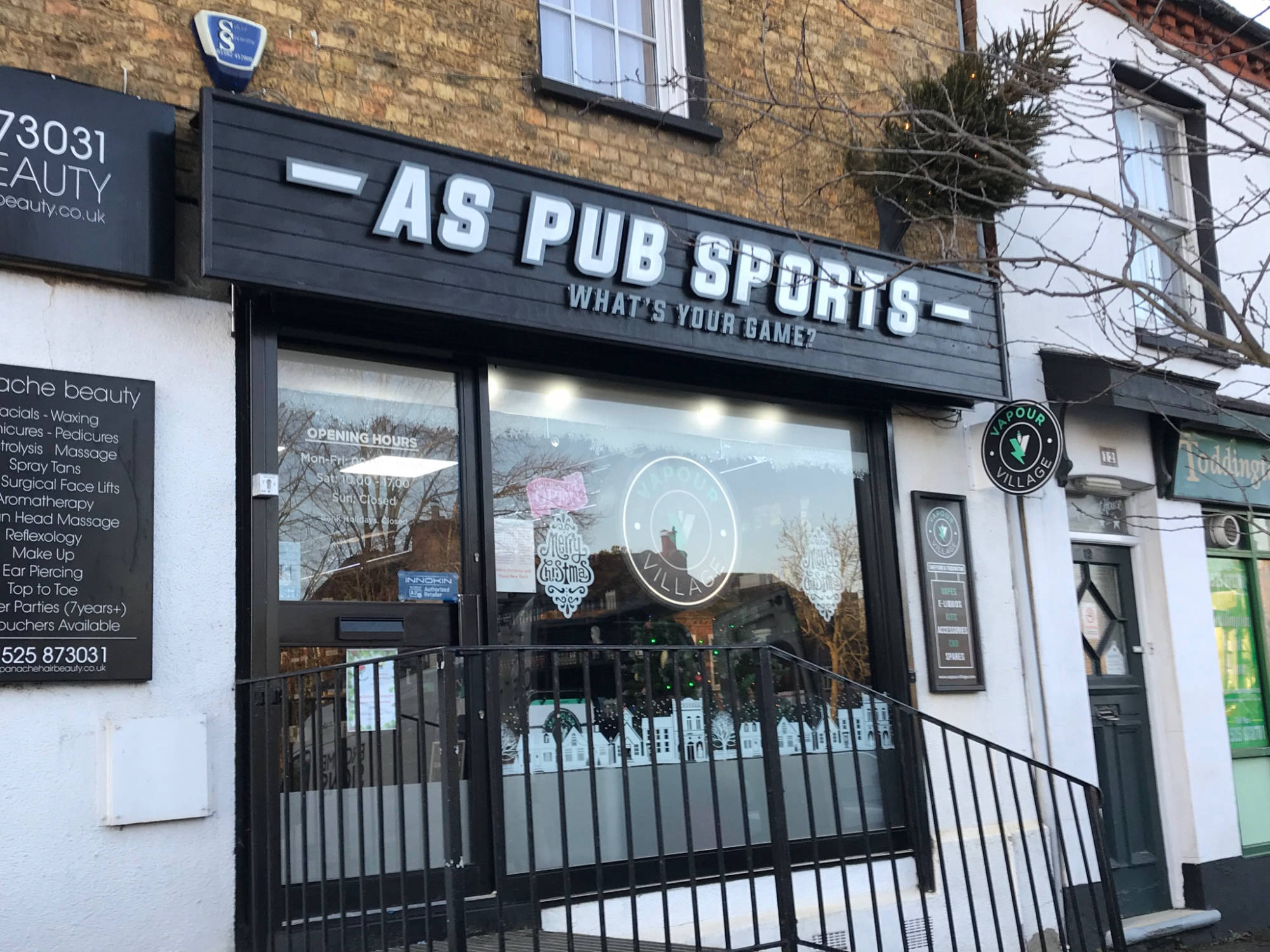 sport shop signage