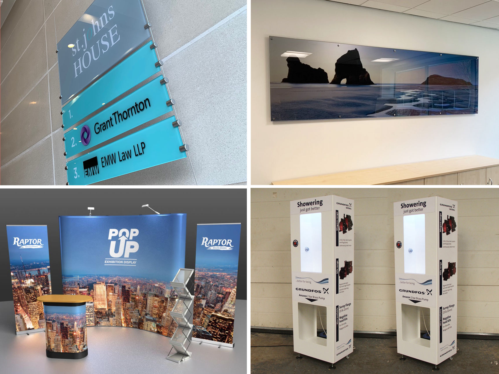 Signage display solutions