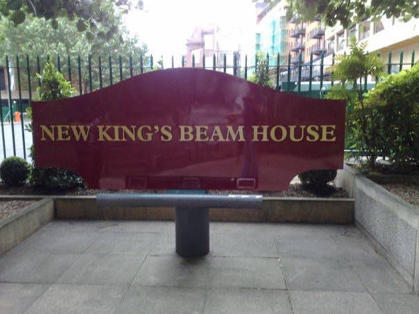 post sign