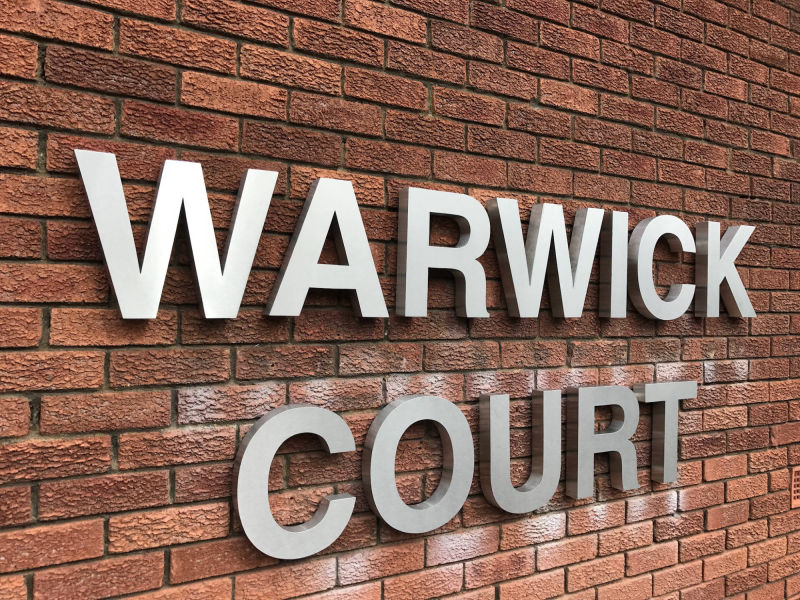 aluminium signage 