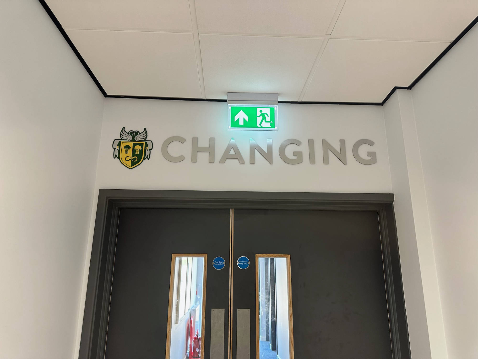 school signage