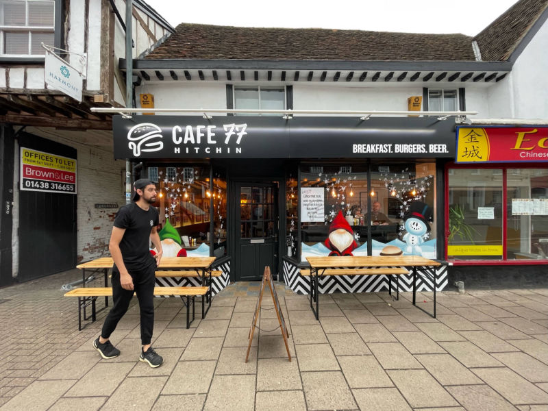 cafe signage
