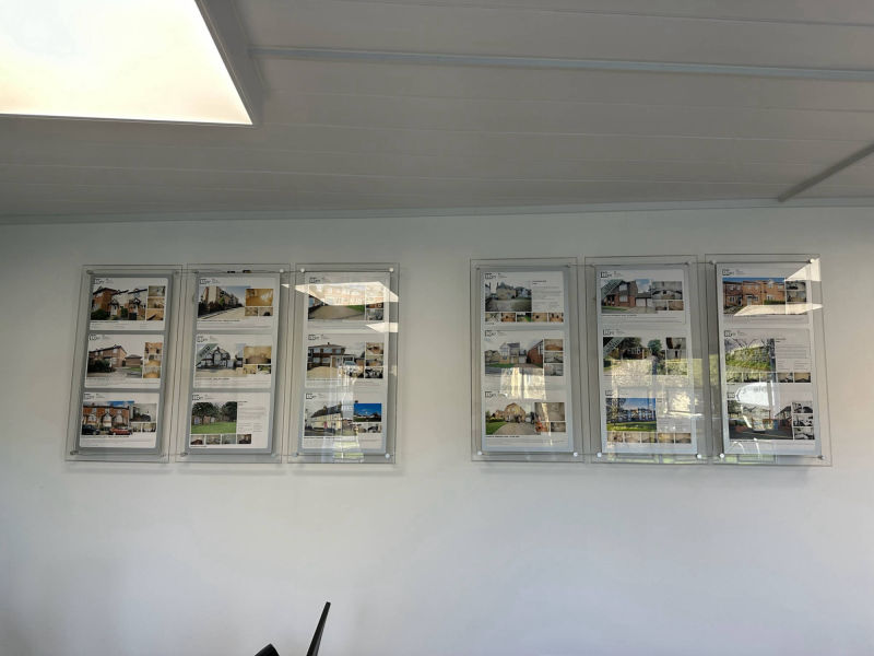 wall photo signage